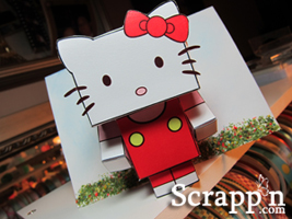 Cut out a Cube Version of Hello Kitty!
